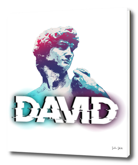 Estatue of David with your name