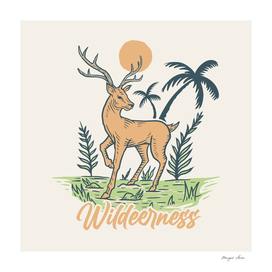 Wildeerness Wild Deer