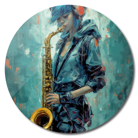 Saxophone Girl