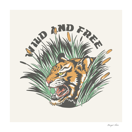 Wild and Free Tiger