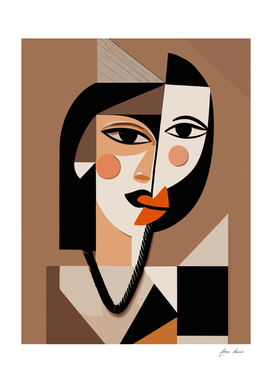 cubism woman