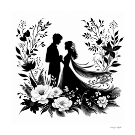 Silhouette of Couple