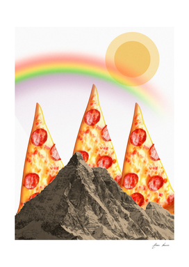 the pizza mountain