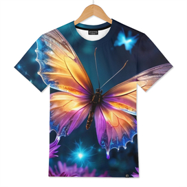 Mystic cosmic butterfly