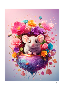 Floral Mouse