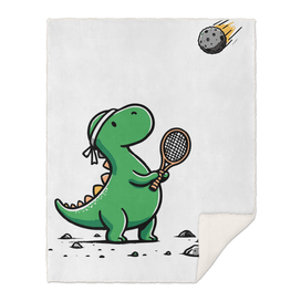 dinosaur tennis