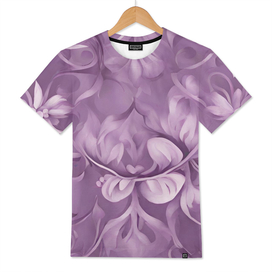 Glamorous, lilac pattern