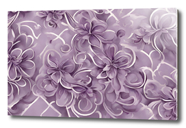 Elegance Redefined: Vintage Design with a Purple Background