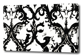 Black and white gothic patterns