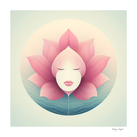 Lotus, Abstract Face