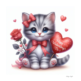 Kitten, Valentine's Day