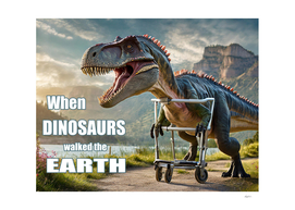 When Dicosaurs Walked the Earth