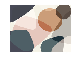 Abstract Stone Shapes Finesse #2 #geometric #wall #art