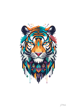 Abstract Fantasy Tiger