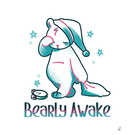 Bearly Awake Kawaii Bear