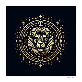 A Zodiac symbol, A Lion