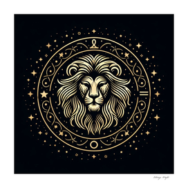 A Zodiac symbol, A Lion