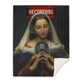 Madonna on the recording