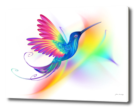 Firebird. Multi-colored bird. Oriole