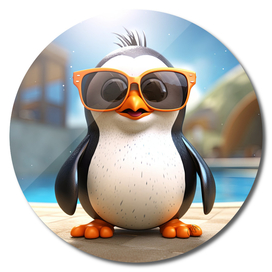 Cool penguin sunglasses