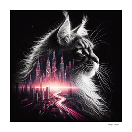 Maine Coon Сat and Megapolis