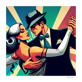 Tango Dance, pop art
