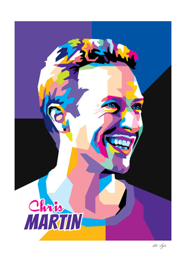 Chris Martin in WPAP Style