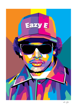 Eazy E in WPAP Style