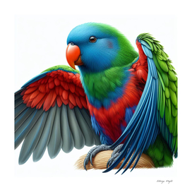 Parrot of Eclectus
