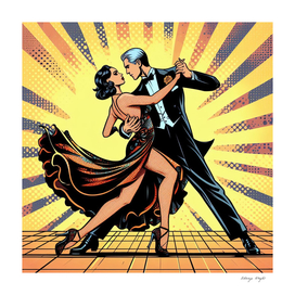 Tango Dance, pop art