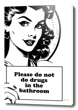 Funny Bathroom Quote