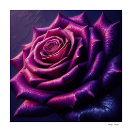 Purple big Rose
