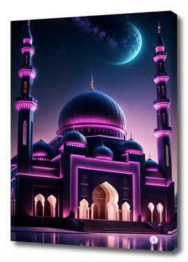 Neon mosque