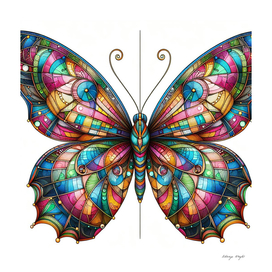 Geometric Art Butterfly