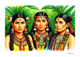 AMAZONIAN TRIBAL WOMEN 3