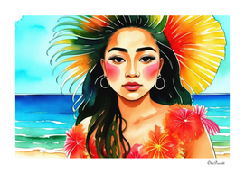 Polynesian Woman 4