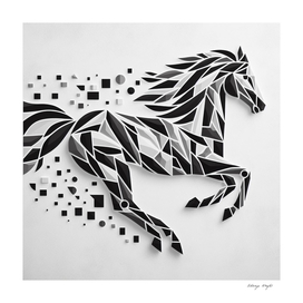 Geometric Art, Horse