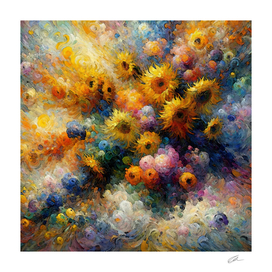 Sunflower color explosion
