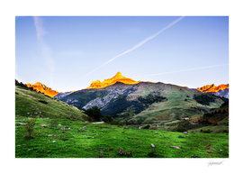 Pyrenees mountains in Spain