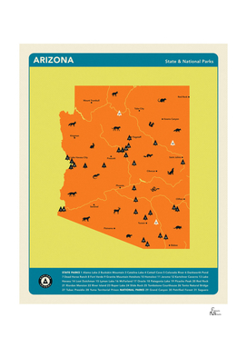 Arizona Parks - Orange