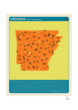 Arkansas Parks - Orange
