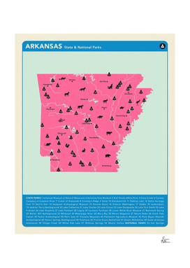 Arkansas Parks - Pink