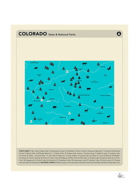 Colorado Parks - Blue
