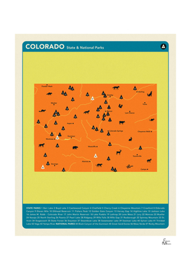 Colorado Parks - Orange