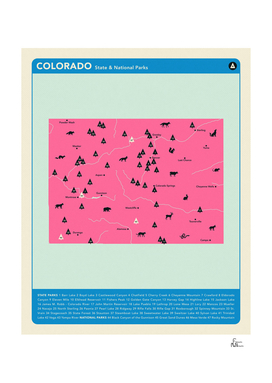 Colorado Parks - Pink
