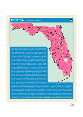 Florida Parks - Pink