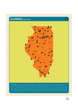 Illinois Parks - Orange