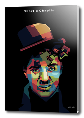 Charlie Chaplin wpap art