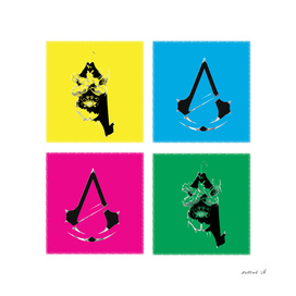 Assassin's creed in colors.