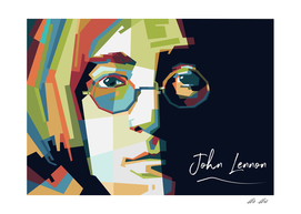 John Lennon landscape